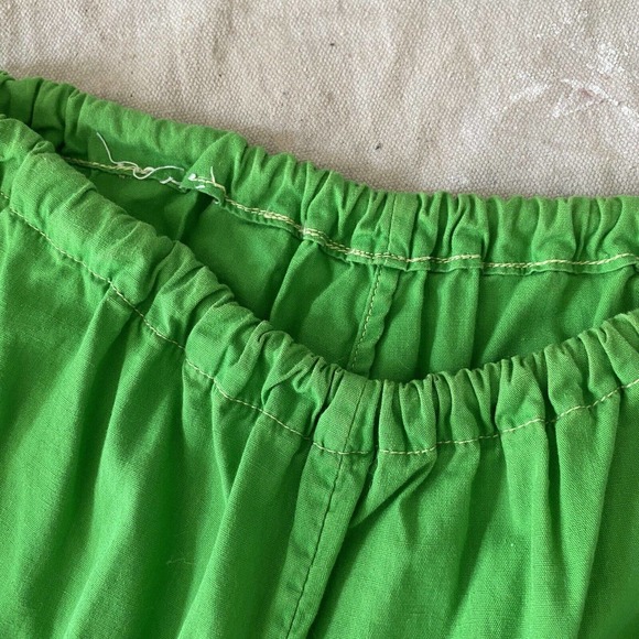 Antique Early 1900s Polka Dot Cotton Bathing Costume/ Playsuit w Cap & Bloomers - Picture 9 of 12